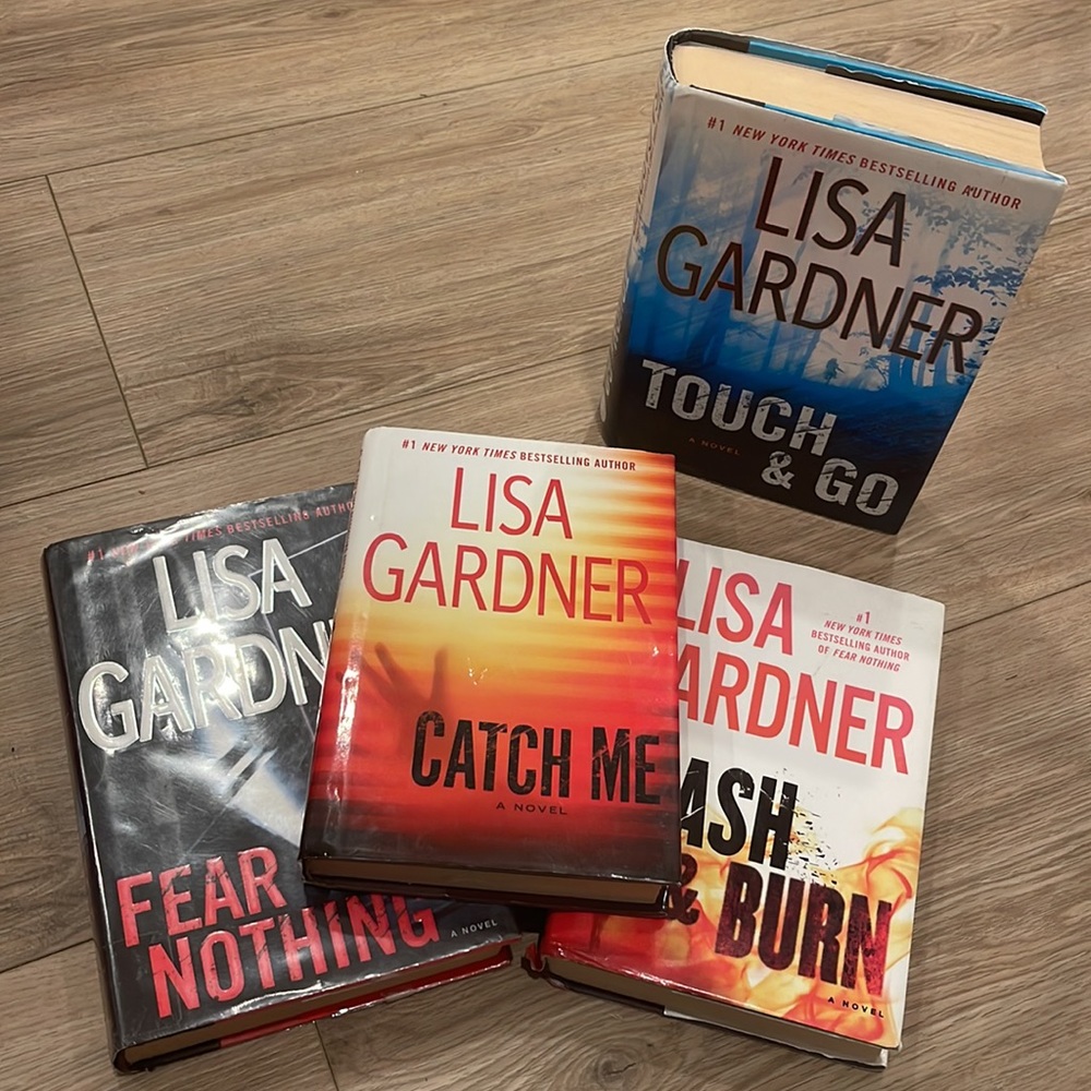 Lisa Gardner | Thriller Fiction Novels - Set of 4 | Hardcover